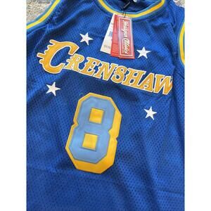 Headgear Classics‎ Crenshaw Kobe Bryant #8 Basketball Jersey Size Medium